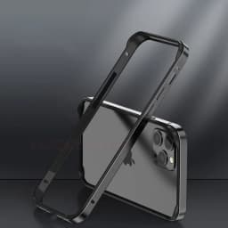 For iPhone 11 12 13 14 15 Plus 16 17 18 Pro Max Bumper Case Hybird Silicone Frame Luxury Light Aluminum Metal For iPhone17 18pro