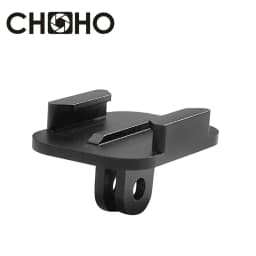 For Gopro Accessories Alloy Adapter Quick CNC Base Mount Flat To AEE For Go Pro Hero 13 12 11Insta360 DJI Osmo Action 4 Camera
