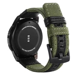 strap For Samsung Galaxy watch 3 46mm band gear s3 Frontier Classic nylon 22mm 20mm WatchWoven Nylon Band for 20mm 22mm Wrist