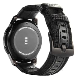strap For Samsung Galaxy watch 3 46mm band gear s3 Frontier Classic nylon 22mm 20mm WatchWoven Nylon Band for 20mm 22mm Wrist