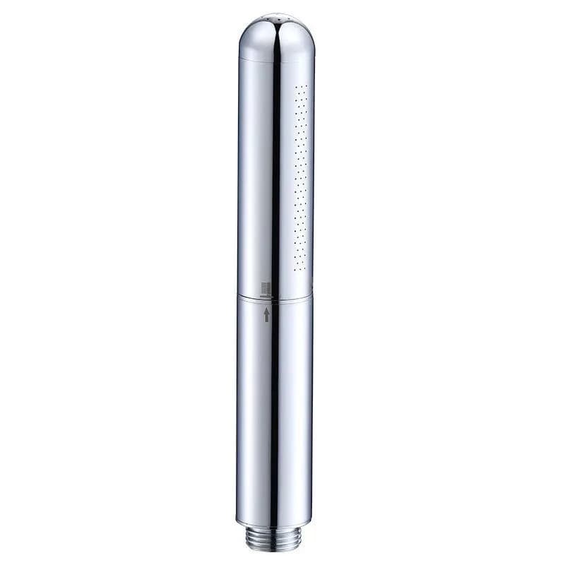 1pcs Water Saving Brass Finished Round Shower Head Two Multifunction Handheld Nozzle Bidet Sprayer Thread G1/2'
