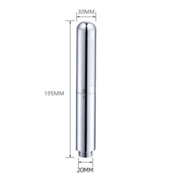 1pcs Water Saving Brass Finished Round Shower Head Two Multifunction Handheld Nozzle Bidet Sprayer Thread G1/2'