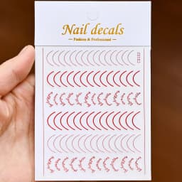 3D French Nail Stickers 1pcs French Romance Fashion Nail Accessories Metal Line Nail Stickers Nail Art Stickers Nail Stickers