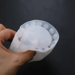 For Fun DIY Silicone Mold for Epoxy Resin Candle Holder Aromatherapy Candle Molds Clay Plaster Mould Drop Glue Mold
