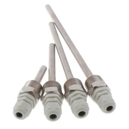 1pc Thermowell 30-200mm Thermowell 304 Stainless Steel 1/2 G Thread 1/2" DN15 For Temperature Sensor