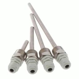 1pc Thermowell 30-200mm Thermowell 304 Stainless Steel 1/2 G Thread 1/2" DN15 For Temperature Sensor