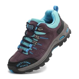 Professional Suede Leather Hiking Shoes Women 2022 Outdoor Trekking Shoes Mountain Sneakers Tracking Climbing Cheap