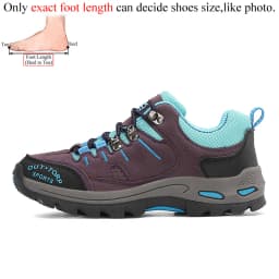 Professional Suede Leather Hiking Shoes Women 2022 Outdoor Trekking Shoes Mountain Sneakers Tracking Climbing Cheap