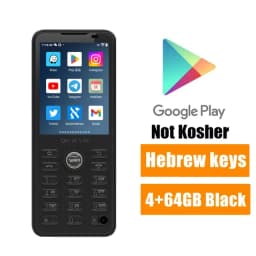 Hebrew Key Qin F21pro Google Play Android11,Touch Screen2.8Inch,3GB/32GB,4GB/64GB