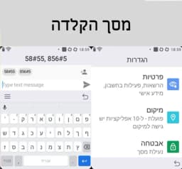 Hebrew Key Qin F21pro Google Play Android11,Touch Screen2.8Inch,3GB/32GB,4GB/64GB