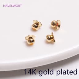 Brass Metal Beads Caps Spacer Beads For Bracelet Necklace Making Accessories 14K Real Gold Plated Separation Beads Wholesale