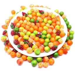 10pcs Fruits Oranges Grape Charms For Pendant DIY Earrings Necklace Jewelry Accessories Finding