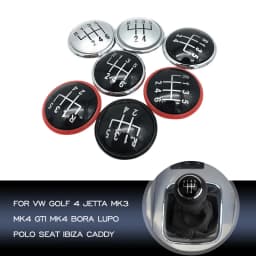 5/6 Speed Gear Shift Knob Lever Stick Cover Cap For VW Volkswagen Golf 4 Jetta MK3 MK4 GTI MK4 Bora LUPO POLO SEAT IBIZA CADDY
