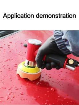 Orbit Air Sander Mini Pneumatic 1"/2"/3" Grinding Machine Set for Car Polishing High Speed Air Powered Polisher Tool