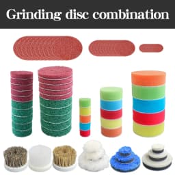 Orbit Air Sander Mini Pneumatic 1"/2"/3" Grinding Machine Set for Car Polishing High Speed Air Powered Polisher Tool