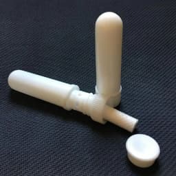 10Pcs Inhaler Stick Essential Oil Aromatherapy White Nasal Inhaler Tubes Empty Blank Nasal Inhalers for Essential Oils