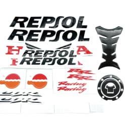 Motorcycle Racing Fairing Body Stickers Accessories For Honda CBR 600 RR CBR600RR 2003 2004 2005 2006 Repsol Badge Emblem Decals