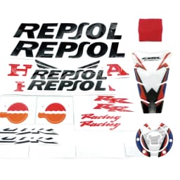 Motorcycle Racing Fairing Body Stickers Accessories For Honda CBR 600 RR CBR600RR 2003 2004 2005 2006 Repsol Badge Emblem Decals
