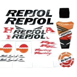 Motorcycle Racing Fairing Body Stickers Accessories For Honda CBR 600 RR CBR600RR 2003 2004 2005 2006 Repsol Badge Emblem Decals