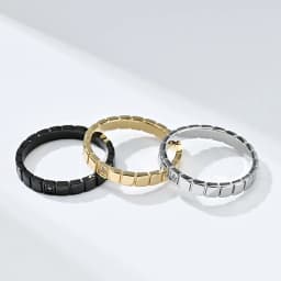 VQYSKO INS Small Square Zircon Set Women's Ring Fashion Temperament Wear Simple Single Tail Jewelry