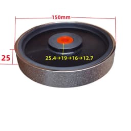 1 Pcs 6 Inch Diamond Electroplating Parallel Plastic Diamond Grinding Wheel Grinding Wheel With Reducing Sleeve 150x25.4x25mm
