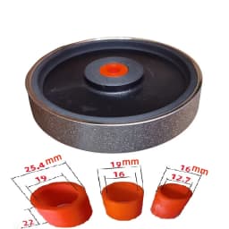 1 Pcs 6 Inch Diamond Electroplating Parallel Plastic Diamond Grinding Wheel Grinding Wheel With Reducing Sleeve 150x25.4x25mm