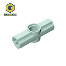 Gobricks 32034 10PCS Technic Bricks Axle and Pin Parts Connector Angled #2 180° Compatible with Toys Assembles Building Block