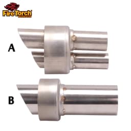 For Motorcycle 54.5mm Universal Exhaust Muffler Pipe DB Killer Removable Reduce Noise Sound Eliminator Modified