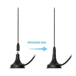 Nagoya UT-106UV Car Ham Radio Magnetic Antenna VHF/UHF Dual Band SMA-Female for Baofeng BF-888S UV-5R/9R/10R/82 Walkie Talkie