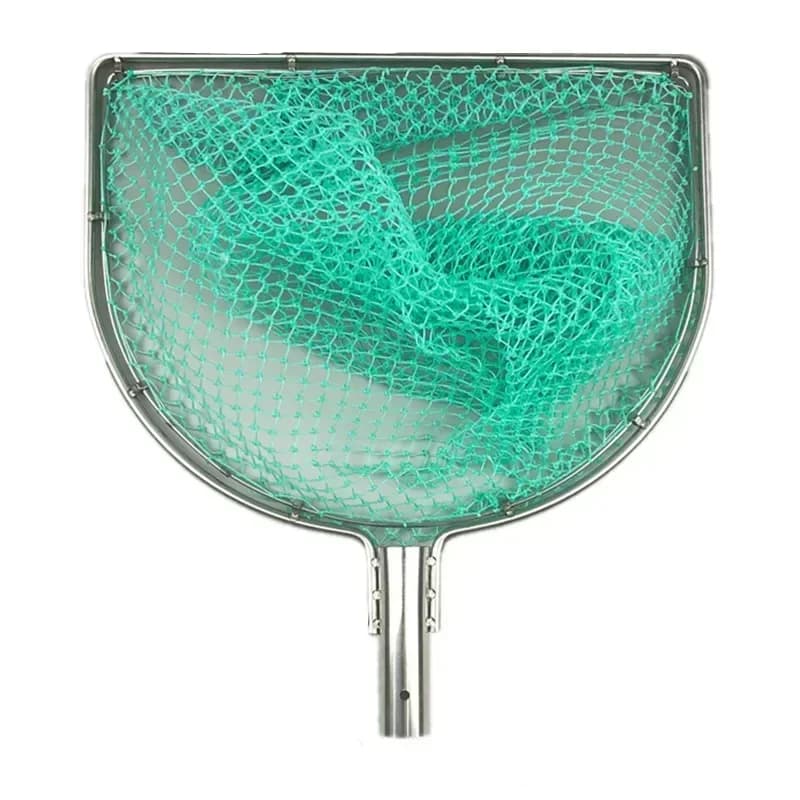 POUI COME DREAM Strong Stainless Steel Double Circle 20cm-40cm Landing Net of Head Small Mesh Fast Dry Nylon Fishing Turck Net
