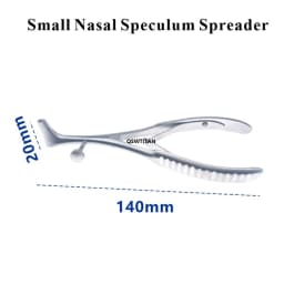 Nasal Speculum Expander Nose Mirror Nostril Pliers Nasal Cavity Examination Stainless steel Nasal Dilation Forceps
