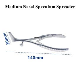Nasal Speculum Expander Nose Mirror Nostril Pliers Nasal Cavity Examination Stainless steel Nasal Dilation Forceps