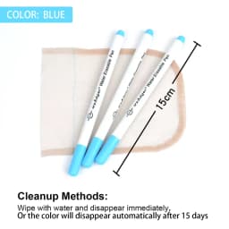 Nunify Wig Cap Hair Net Canvas Head Marked Pen Water Erasable Pen For Fabric Sewing Wig Making Tools Nunify Water Marker Pens