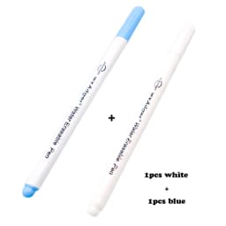 Nunify Wig Cap Hair Net Canvas Head Marked Pen Water Erasable Pen For Fabric Sewing Wig Making Tools Nunify Water Marker Pens