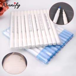 Nunify Wig Cap Hair Net Canvas Head Marked Pen Water Erasable Pen For Fabric Sewing Wig Making Tools Nunify Water Marker Pens