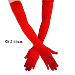Multicolor 3 Lengths Noble Banquet Style Women Gold Velvet Long Dinner Dress Gloves Black Warm Elastic Driving Spring Autumn BK