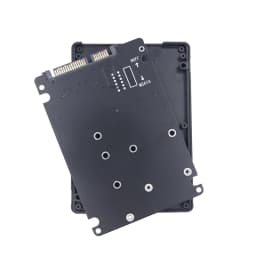 M2 SSD Case mSATA to USB Adapter mSATA Enclosure M.2 NGFF mSATA SSD To SATA 3.0 2.5 Adapter Riser Board M.2 Box Cable For Laptop