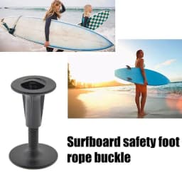 6/10 Pcs Surfboard Safety Foot Rope Buckle Leash Plug For Water Sports Plastic Bolt Surf Leash Plug Surfing Rope Accessories