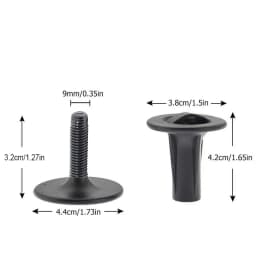 6/10 Pcs Surfboard Safety Foot Rope Buckle Leash Plug For Water Sports Plastic Bolt Surf Leash Plug Surfing Rope Accessories