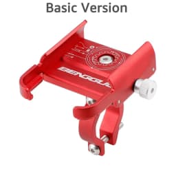 Untoom Motorcycle Scooter Phone Mount Stand Bicycle Holder Aluminum Alloy Adjustable Bike Phone Bracket Cycling Accessories
