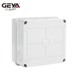 GEYA 5/8/12/15/18Ways Waterproof Electrical Distribution Box with Copper Bar Circuit Breaker MCB Power Plastic Junction Wire Box