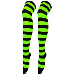 Long Socks Women Thigh High Stockings Ladies Girls White Striped Over Above Knee Sock Cute Christmas Blue Cosplay Lolita 2025