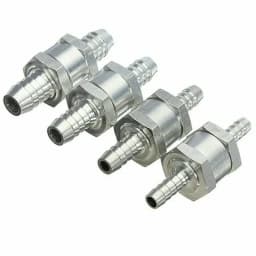 4mm 6mm 8mm 10mm 12mm One Way Fuel Line Check Valve Non Return Diesel Aluminium Anti Return Valve One Way Valve