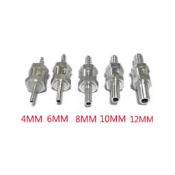 4mm 6mm 8mm 10mm 12mm One Way Fuel Line Check Valve Non Return Diesel Aluminium Anti Return Valve One Way Valve