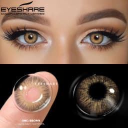 EYESHARE 1 Pair Color Contact Lenses For Eyes Pattaya Natural Yearly Use Lenses Blue Multicolored Contact Lens Beauty Pupils