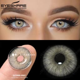 EYESHARE 1 Pair Color Contact Lenses For Eyes Pattaya Natural Yearly Use Lenses Blue Multicolored Contact Lens Beauty Pupils