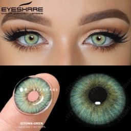EYESHARE 1 Pair Color Contact Lenses For Eyes Pattaya Natural Yearly Use Lenses Blue Multicolored Contact Lens Beauty Pupils