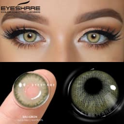 EYESHARE 1 Pair Color Contact Lenses For Eyes Pattaya Natural Yearly Use Lenses Blue Multicolored Contact Lens Beauty Pupils