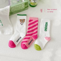 Spring Socks Kids Striped Socks Girls Boys 2026 Newest Fashion Cotton Socks For Children Little Baby SOCK
