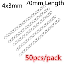 High Quality 316 Stainless Steel DIY Jewelry Making Findings Necklac Earrings Hooks/Jump rings/Lobster Clasp Craft Accessories